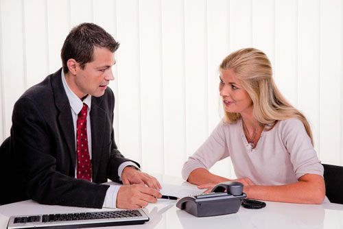 A Legal Document Assistant works with a client